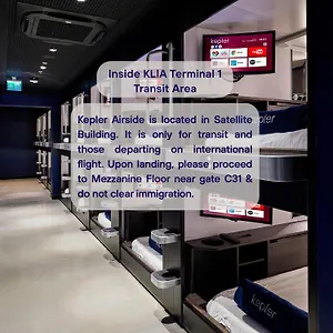 Kepler Club Klia Terminal 1 - Airside Transit Malaysia